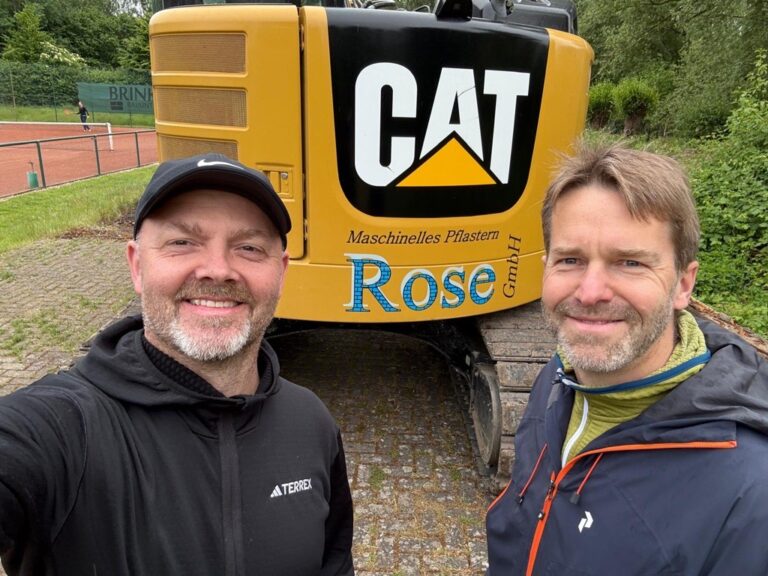 Tim Güß, Abteilungsleiter Tennis, und Andreas Brünen, Sportwart Tennis