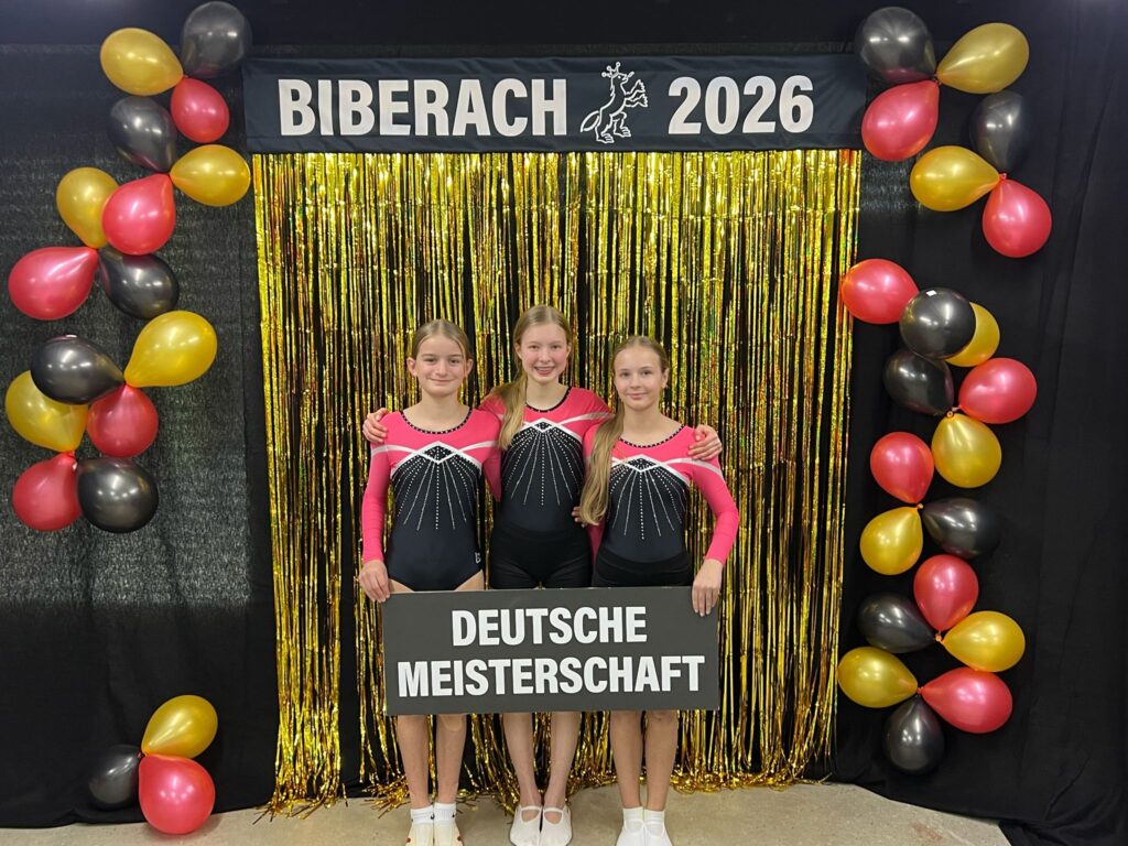 Teilnehmerinnen Deutsche Meisterschaft Doppel-Mini-Trampolin