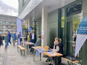 Der TSC-Info-Stand beim Nachbarschaftsfest